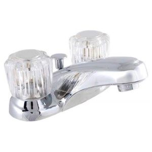 BRAND NEW sealed LDR dual handle bathroom faucets chrome finish